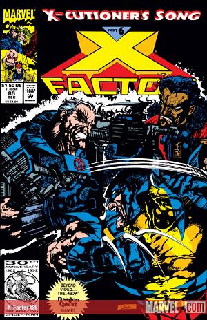 X-Factor #85  cover