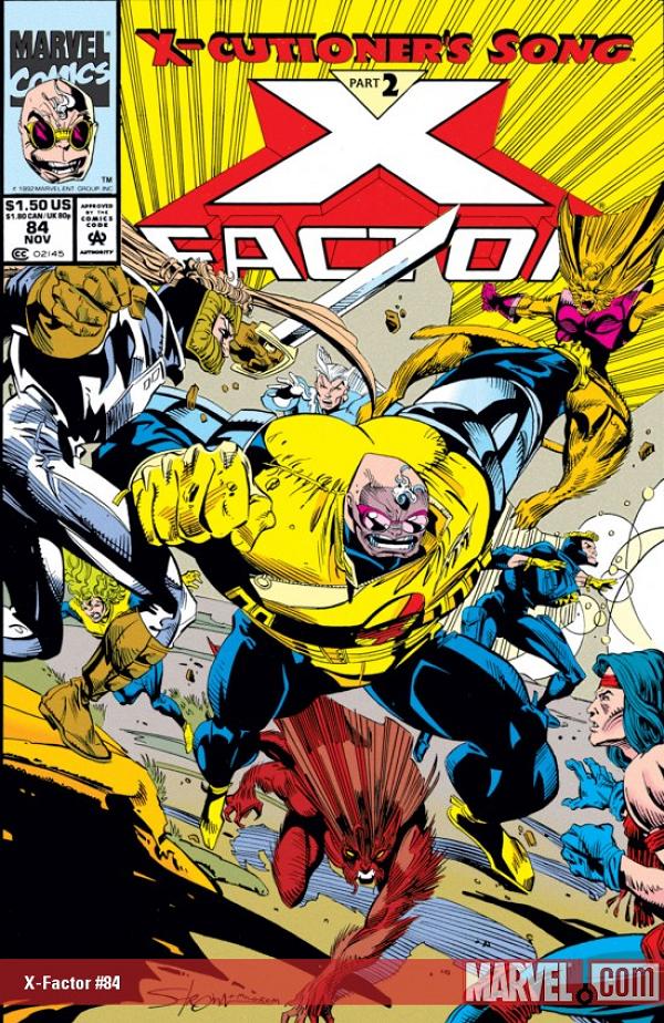 X-Factor #84  cover