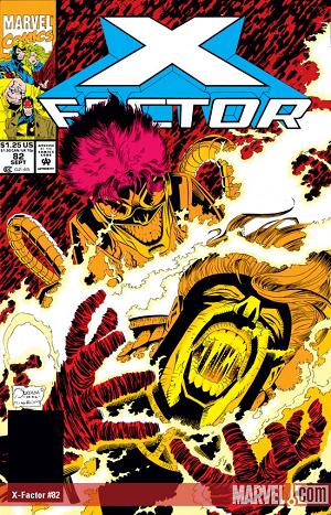 X-Factor #82  cover