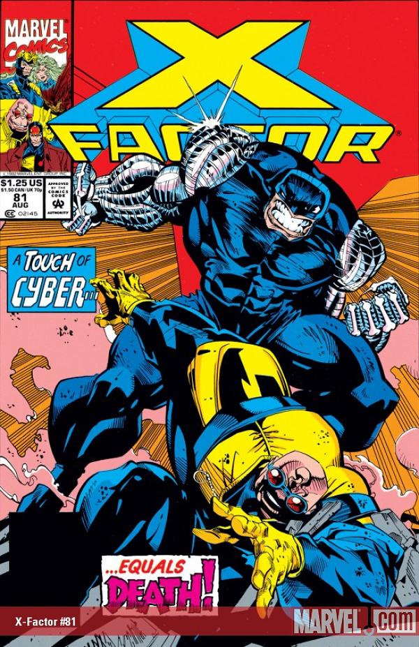 X-Factor #81  cover