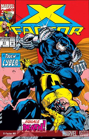 X-Factor #81 cover