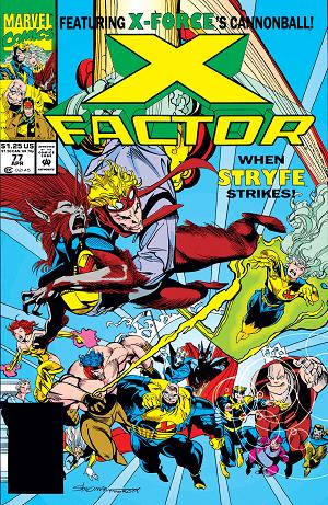 X-Factor #77 cover