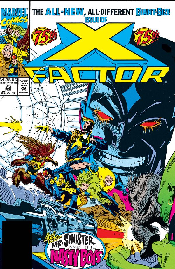 X-Factor #75  cover