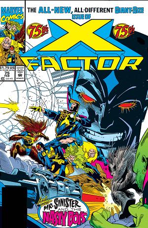 X-Factor #75 cover