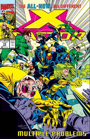 X-Factor #73 cover