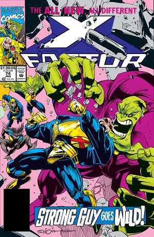X-Factor #74 cover