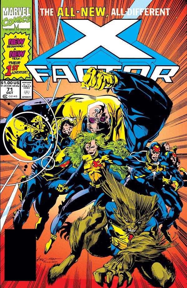 X-Factor #71  cover