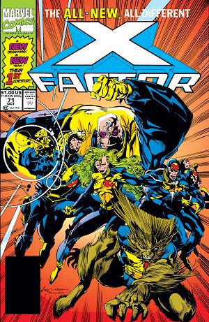 X-Factor #71 cover