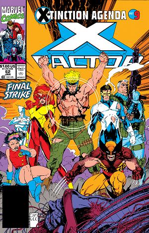 X-Factor #62 cover