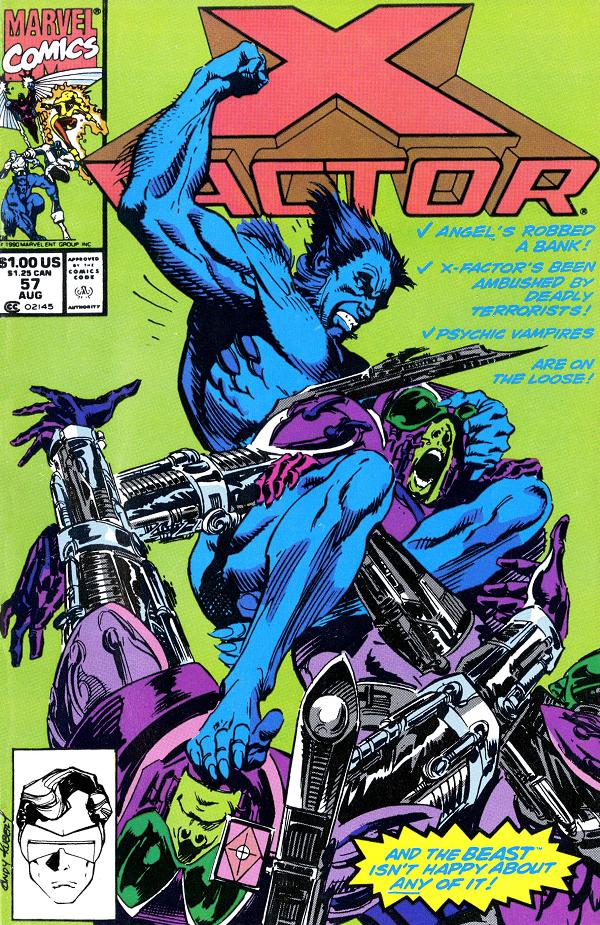 X-Factor #57  cover