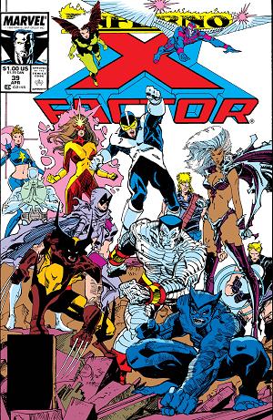 X-Factor #39  cover