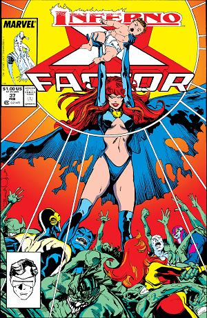 X-Factor #37  cover