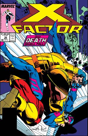 X-Factor #34  cover