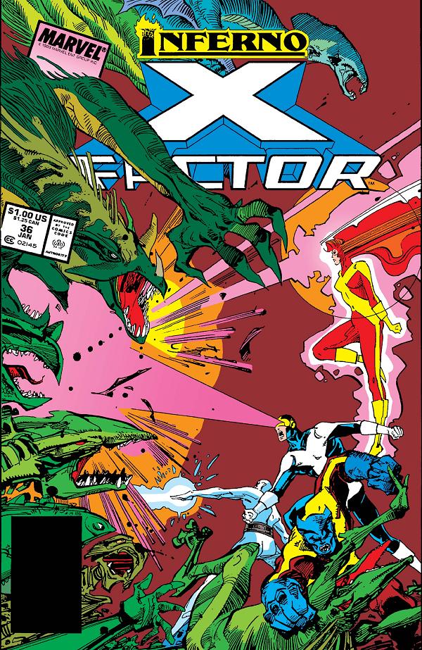 X-Factor #36  cover