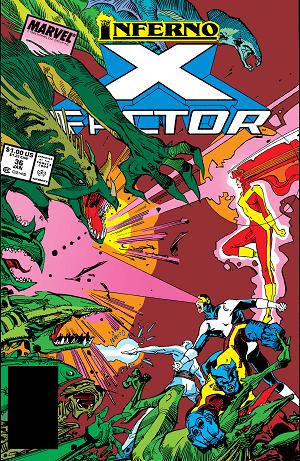 X-Factor #36  cover