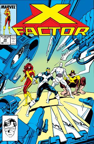 X-Factor #28  cover
