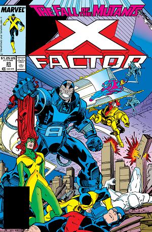 X-Factor #25  cover