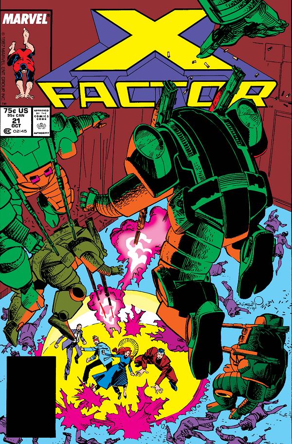 X-Factor #21  cover