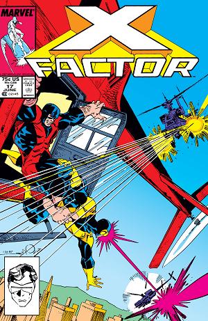 X-Factor #17  cover