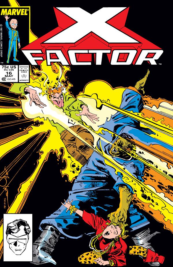 X-Factor #16  cover