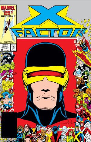 X-Factor #10  cover