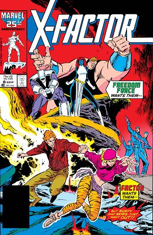 X-Factor #8  cover