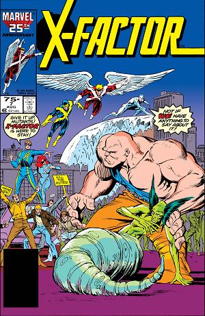 X-Factor #7  cover
