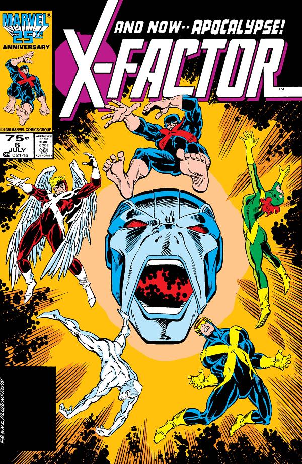 X-Factor #6  cover