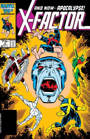 X-Factor #6  cover