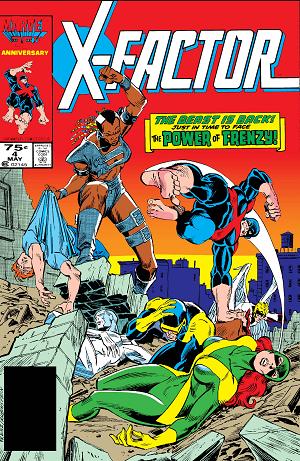 X-Factor #4  cover