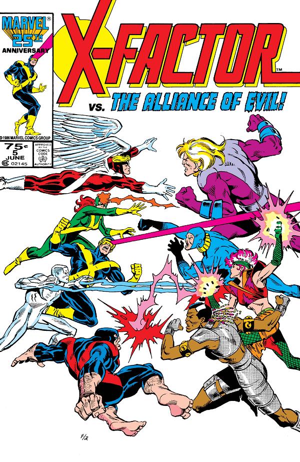 X-Factor #5  cover