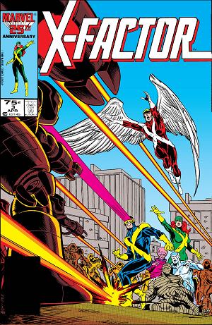 X-Factor #3  cover