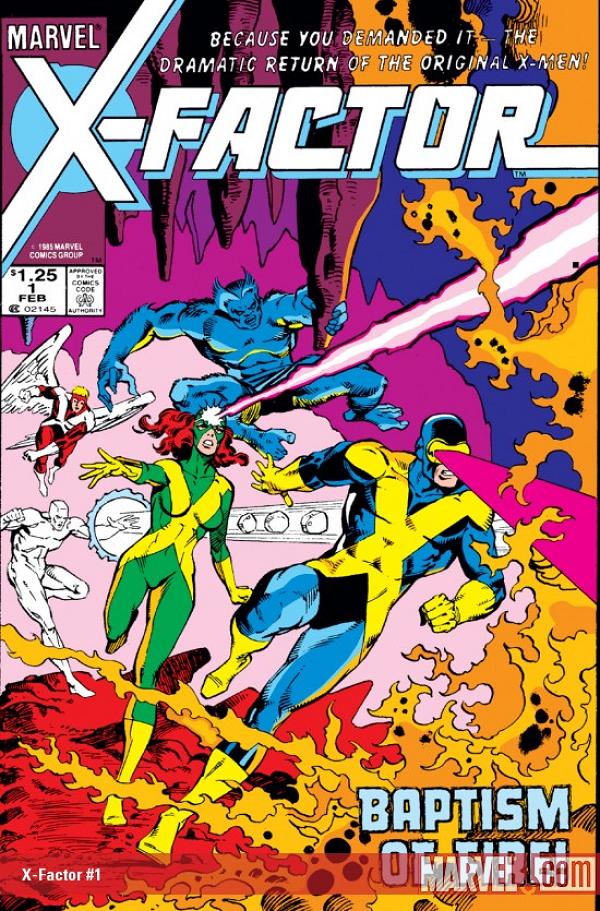 X-Factor #1  cover