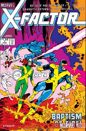 X-Factor #1  cover