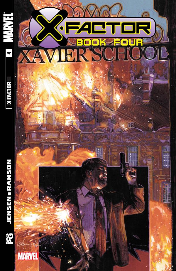 X-Factor #4  cover
