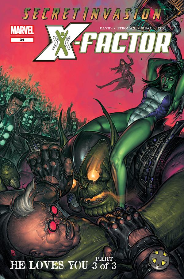 X-Factor #34  cover