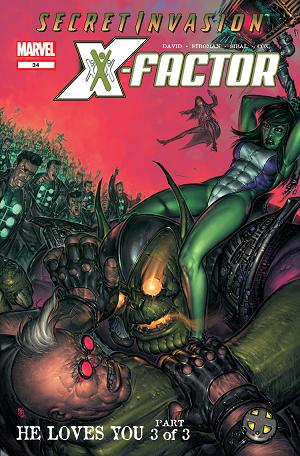 X-Factor #34 cover