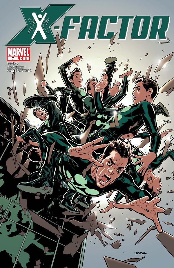 X-Factor #7  cover