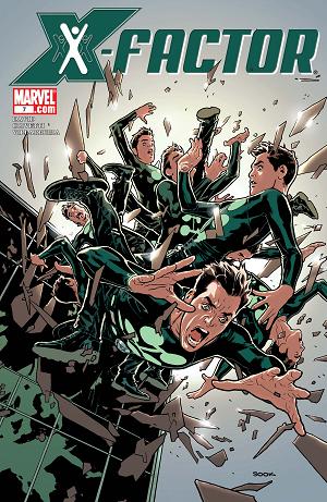 X-Factor #7  cover