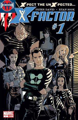 X-Factor #1  cover