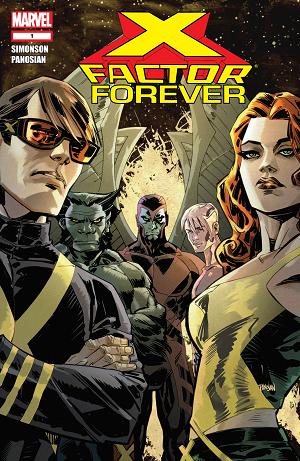 X-Factor Forever (2010) #1 cover