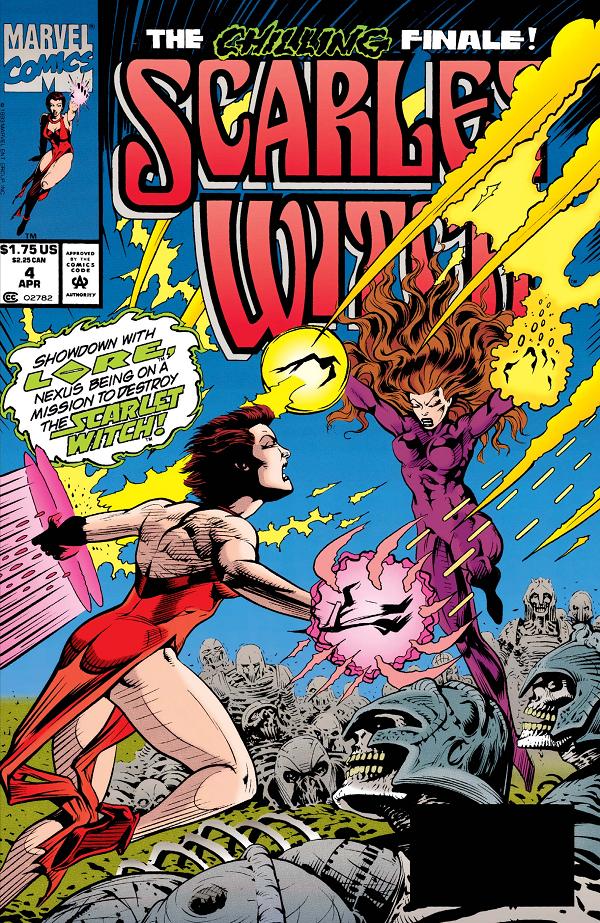 Scarlet Witch #4  cover