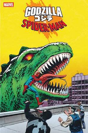 Godzilla Vs Spider-Man #1 KING OF MONSTERS HOMAGE cover