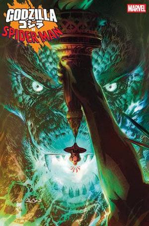 Godzilla Vs Spider-Man #1 PATRICK GLEASON FOIL cover
