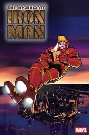 Iron Man #7 DAVID LOPEZ MARVEL COMICS PRESENTS cover