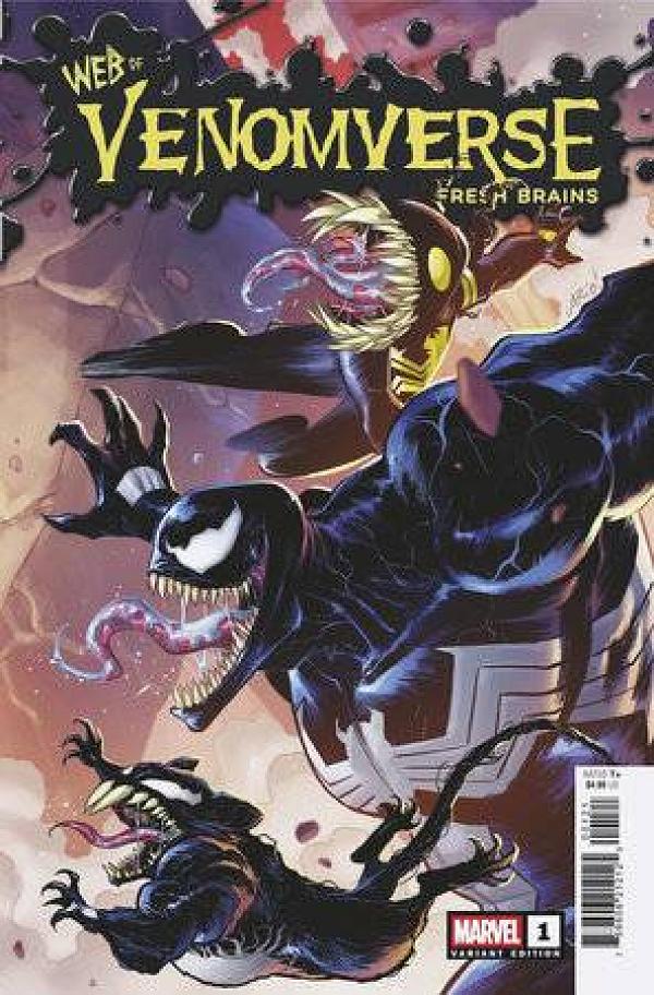 Web Of Venomverse Fresh Brains #1 ARIO ANINDITO CONNECT cover