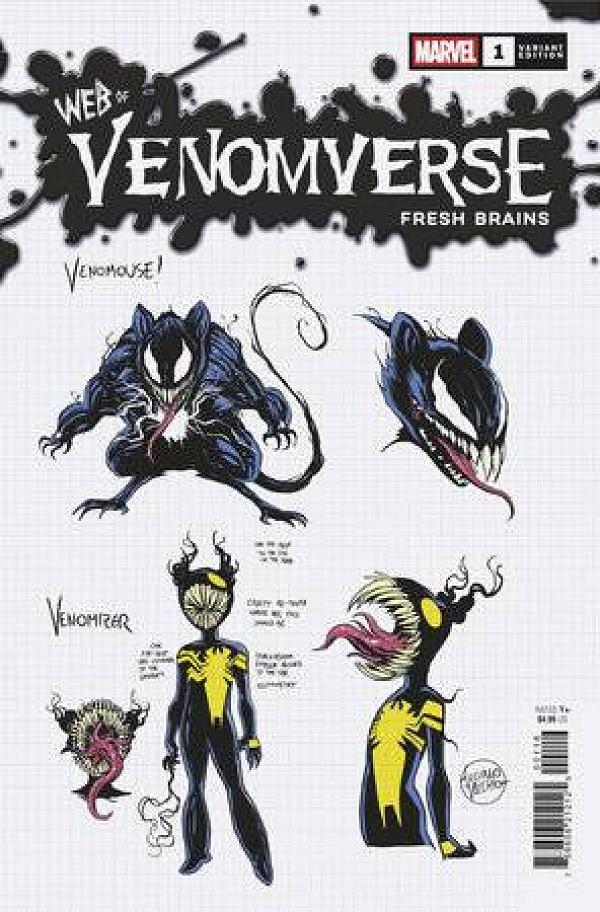 Web Of Venomverse Fresh Brains #1 10 COPY INCV TBD ART cover