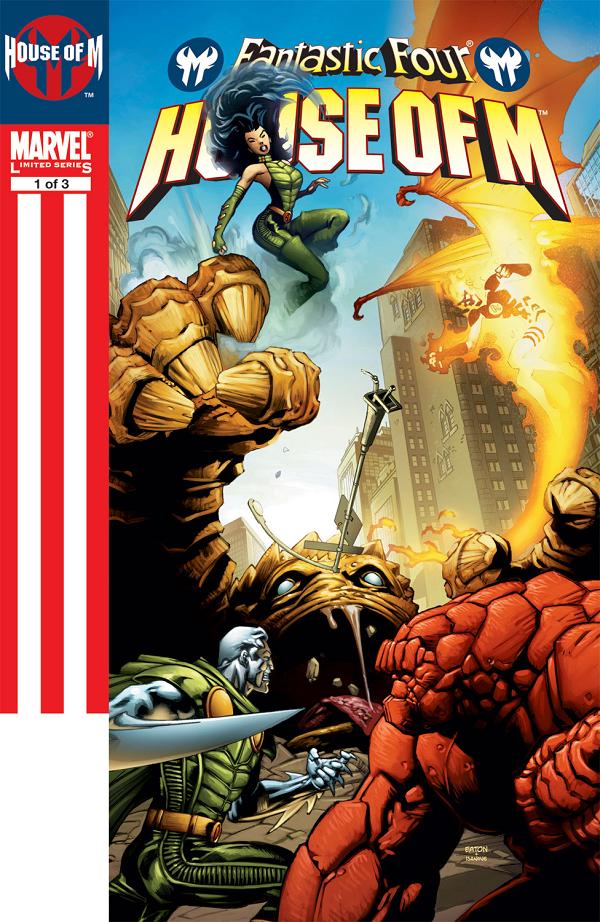 Fantastic Four: House Of M (2005) #1 cover