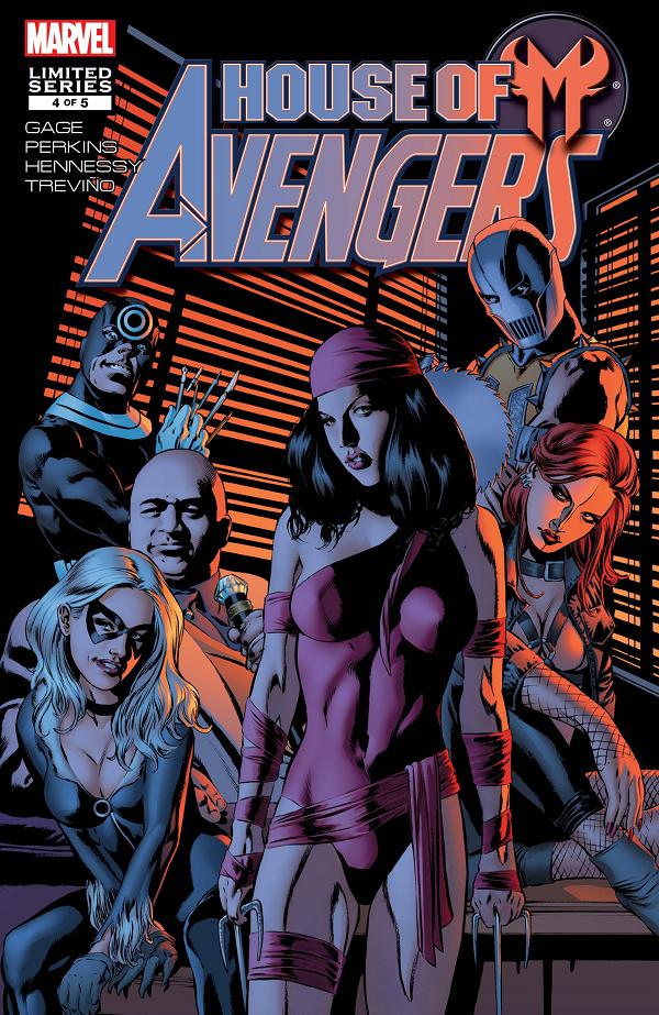 House Of M: Avengers (2007) #4 cover
