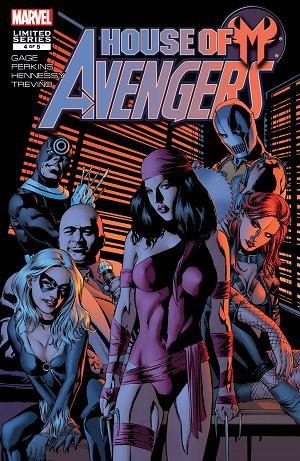 House Of M: Avengers (2007) #4 cover